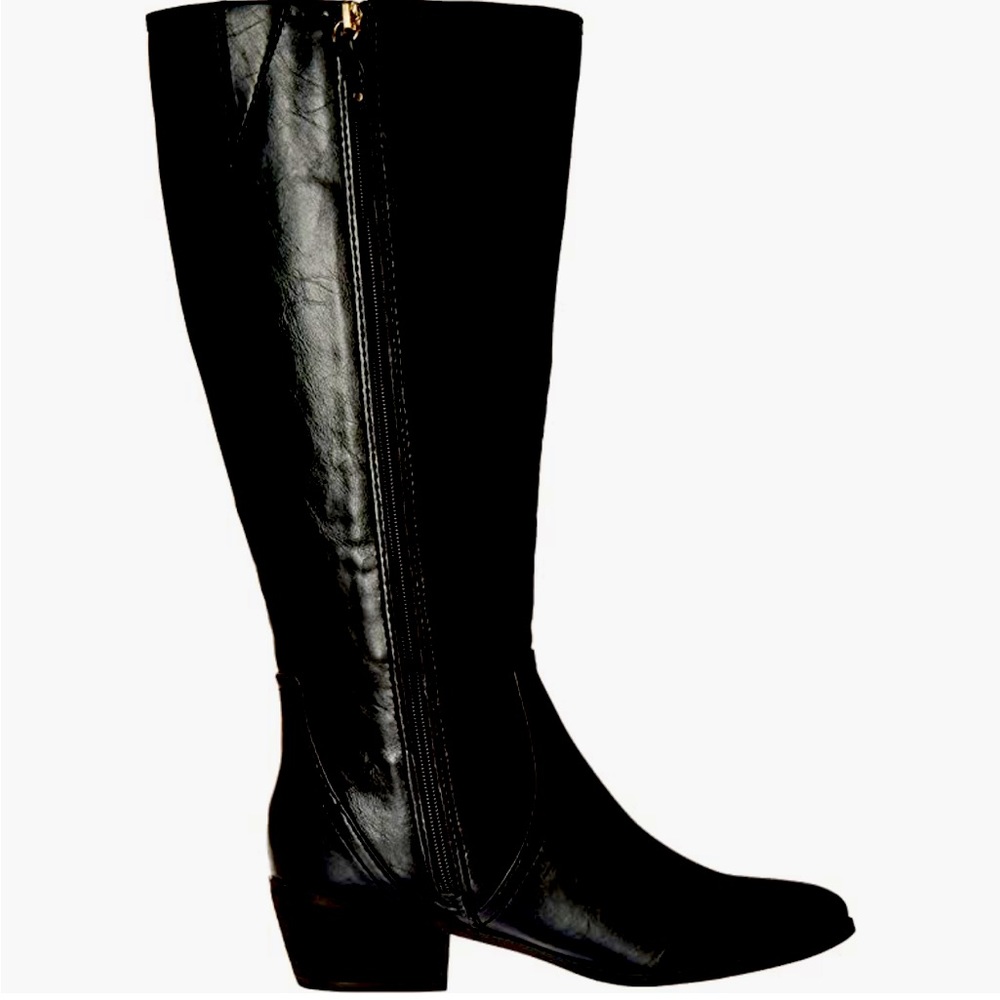 Brand New never worn Dr Scholls wide calf leather boots